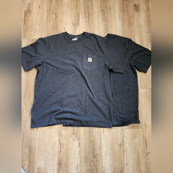 Carhartt Other - Lot Of 2 NEW Carhartt LOOSE + ORIGINAL Fit Gray T Shirt Pocket Men’s Sz XL